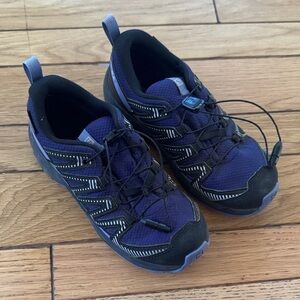 Salomon Kids' Purple and Black Sneakers